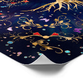 ライフカラフルの木 – Yggdrasil ポスター (角)