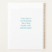 ライフカラフル引用文年 プランナー手帳 (裏面)