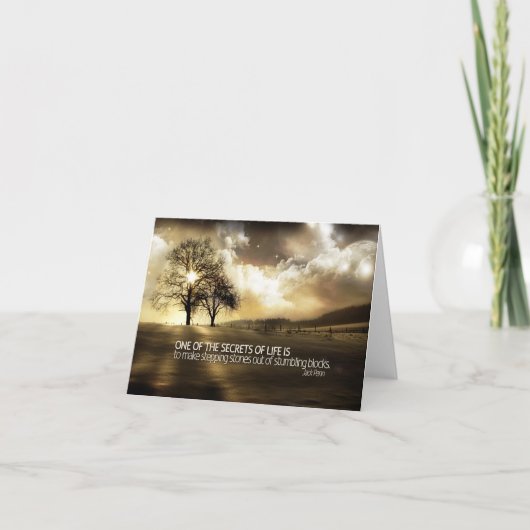 ライフカードのやる気を起こさせる秘密 カード (正面)