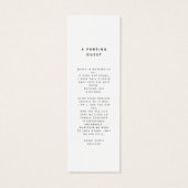 ライフカードの愛情のあるお祝いで (裏面)