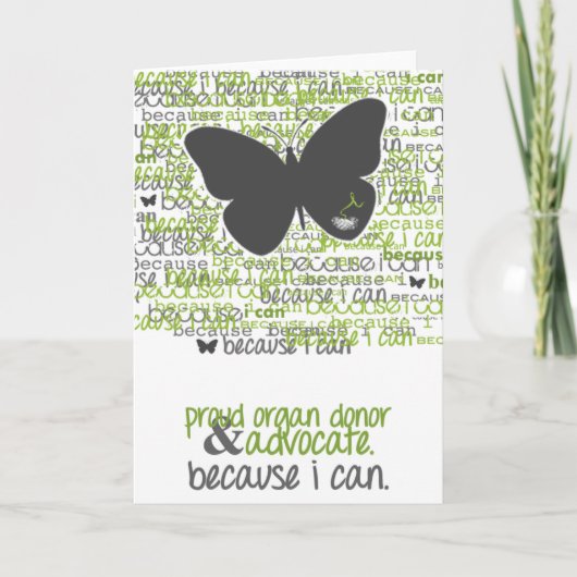 ライフカードの言葉 カード (正面)