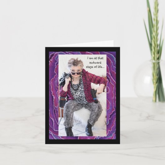 ライフカードユーモアのあるの厄介なステージ カード (正面)