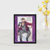 ライフカードユーモアのあるの厄介なステージ カード (黄色い花)