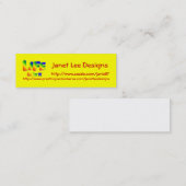 ライフカー連絡ド コーリングカード (正面/裏面)