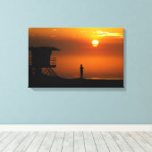 ライフガードだ！ キャンバスプリント (インサイチュ (ウッドフロア))