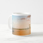 ライフガードの場所#6 コーヒーマグカップ (正面左)