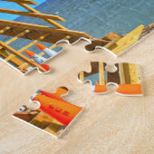 ライフガードはフロリダに立つ。 ジグソーパズル (側面)