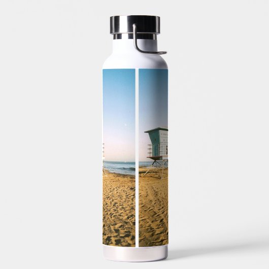 ライフガードタワーアットサンタクルーズビーチ ウォーターボトル (左面)