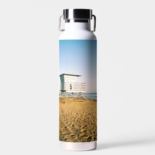 ライフガードタワーアットサンタクルーズビーチ ウォーターボトル (正面)