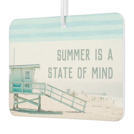 ライフガードタワーサマー州オブマインド カーエアーフレッシュナー (左)