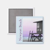 ライフガードタワーニューポートビーチ マグネット (正面/裏面)