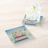 ライフガードタワー|の南ビーチ、マイアミ ガラスコースター (アングル)