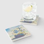 ライフガードタワー|の南ビーチ、マイアミ、Fl ストーンコースター (横)