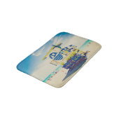 ライフガードタワー|の南ビーチ、マイアミ、Fl バスマット (アングル)