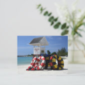 ライフガードタワー ポストカード (スタンド正面)