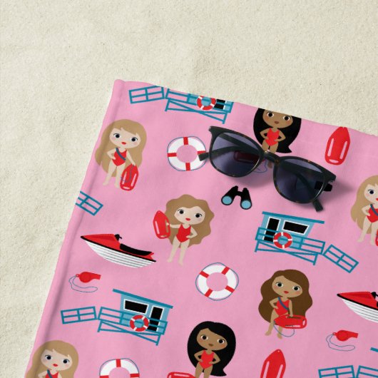 ライフガードビーチタオル ビーチタオル (インサイチュ)