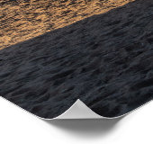 ライフガード椅子のビーチポスター ポスター (角)