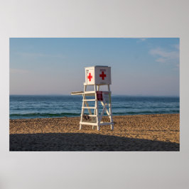 ライフガード椅子のビーチポスター ポスター