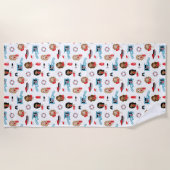 ライフガード ビーチタオル (正面)