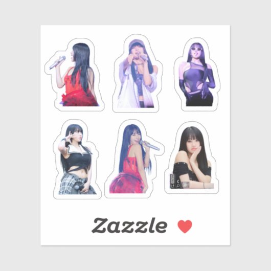 ライフキスビニールステッカーパックのナティ シール (シート)