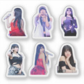 ライフキスビニールステッカーパックのナティ シール (正面)