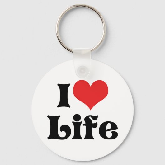 ライフキーチェーンが大好き キーホルダー (正面)