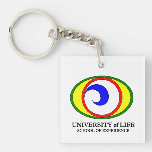 ライフキーチェーン大学 キーホルダー (正面)