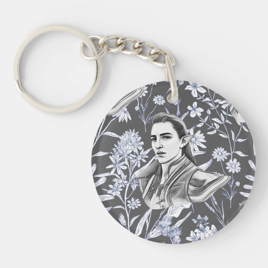 ライフキ違うーチェーン キーホルダー (正面)