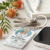 ライフギフトキーチェーンのユーカリお祝い キーホルダー (正面右)