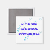 ライフクールは四角い磁石 マグネット (正面/裏面)