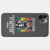 ライフグッドウィズボストンテリアレトロヴィンテージ Case-Mate iPhoneケース (裏面(横))