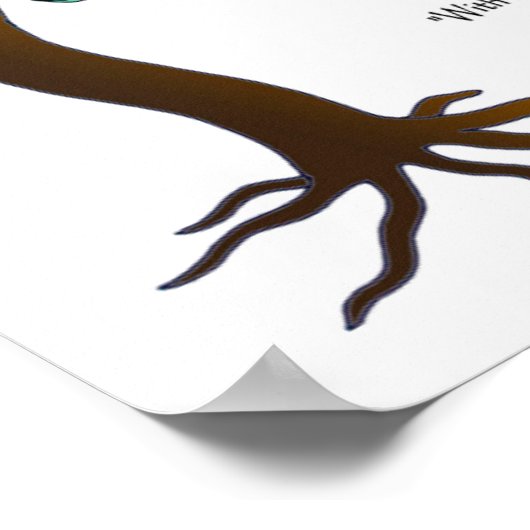 ライフケツバ空白のの木 ポスター (角)