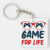 ライフゲーム用ゲーム キーホルダー (正面)