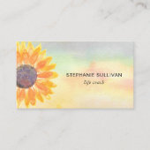 ライフコーチウォーターカラー 名刺 (正面)