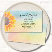 ライフコーチカラフルフローラ名刺 名刺