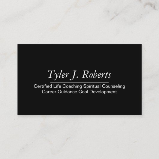 ライフコーチスピリチュアルカウンセリングキャリアガイダンス 名刺 (正面)