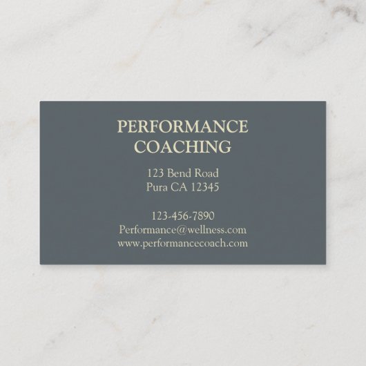 ライフコーチスポーツトレーナー引用文 名刺 (裏面)