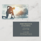 ライフコーチスポーツトレーナー引用文 名刺 (正面/裏面)