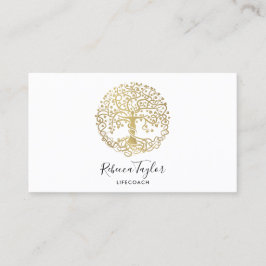 ライフコーチツリーのライフセラピストヨガヒーラーブシ 名刺