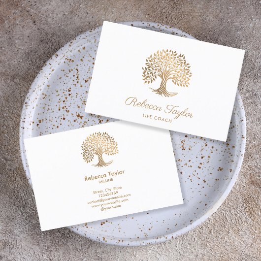 ライフコーチツリーのライフセラピストヨガヒーラーブシ 名刺