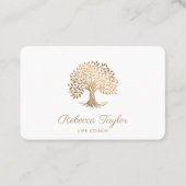 ライフコーチツリーのライフセラピストヨガヒーラーブシ 名刺 (正面)