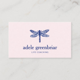 ライフコーチドラゴンフライロゴ 名刺