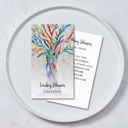 ライフコーチビジネスカード 名刺