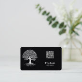 ライフコーチプレミアムQR名刺 名刺 (スタンド正面)