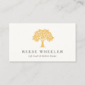 ライフコーチヘルス&ウェルネスツリー 名刺 (正面)