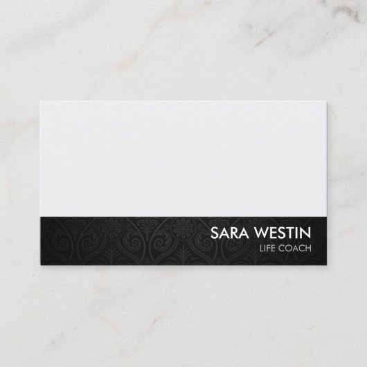 ライフコーチメンター個人救済ビジネスカード 名刺 (正面)