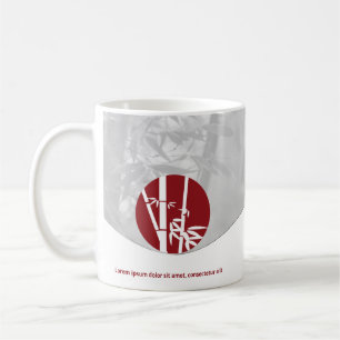 ライフコーチレッド&グレープロモーション製品 コーヒーマグカップ