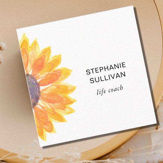 ライフコーチ植物学 スクエア名刺