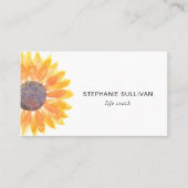 ライフコーチ植物学 名刺 (正面)