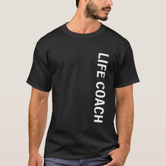 ライフコーチ 縦 Tシャツ (正面)